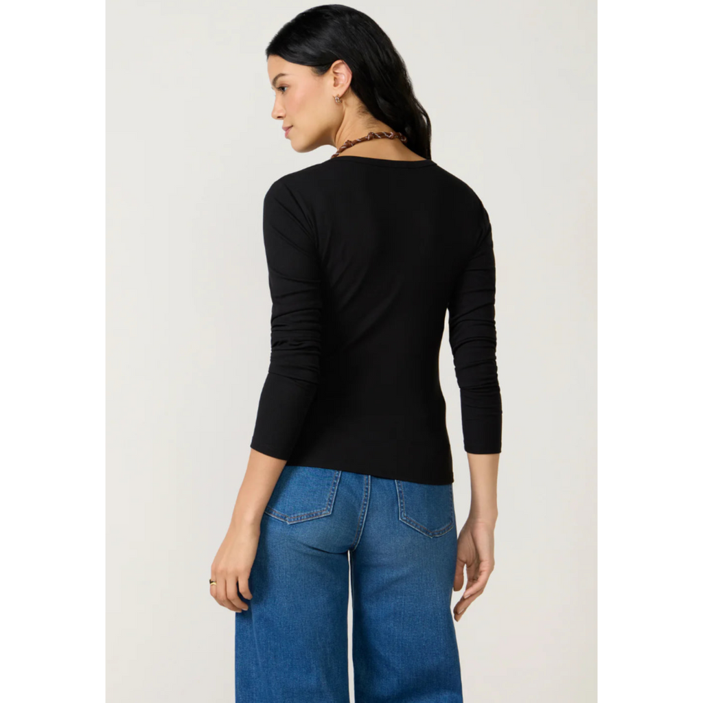 Second Skin Crew LS - Black