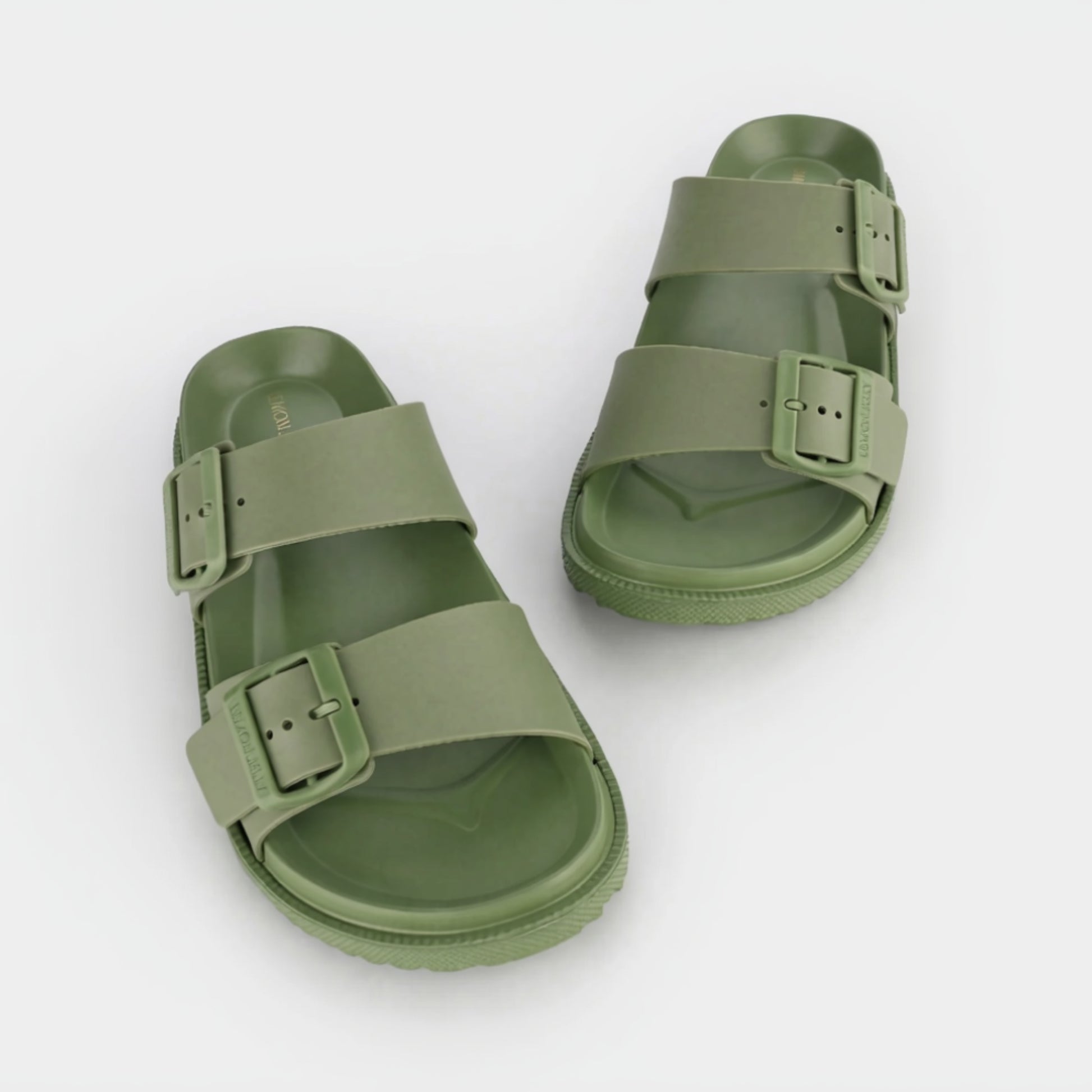 Elise Lilou Sandal - Kaki Green