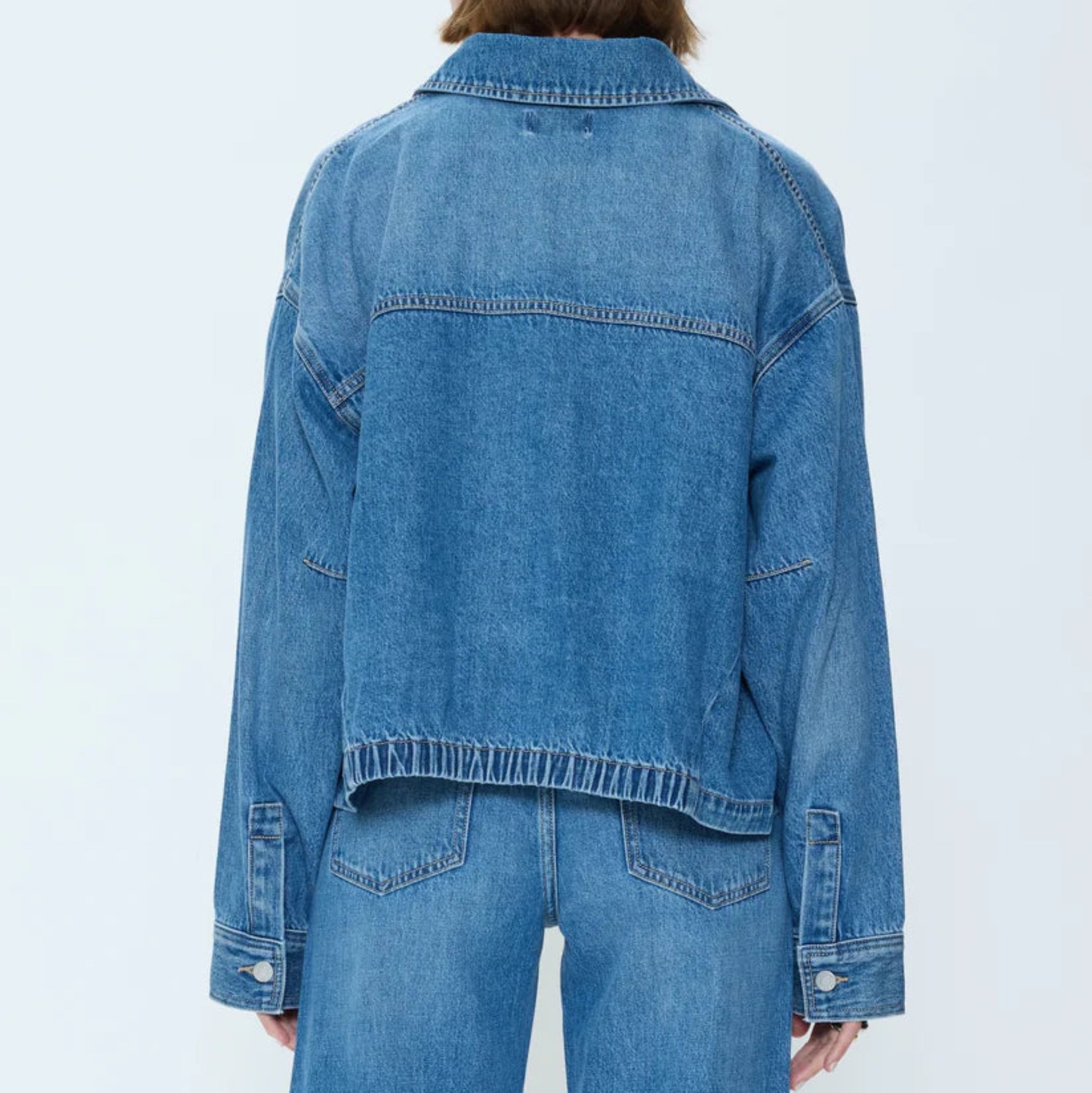 Bibi Blouson Trucker Jacket - Heartfelt