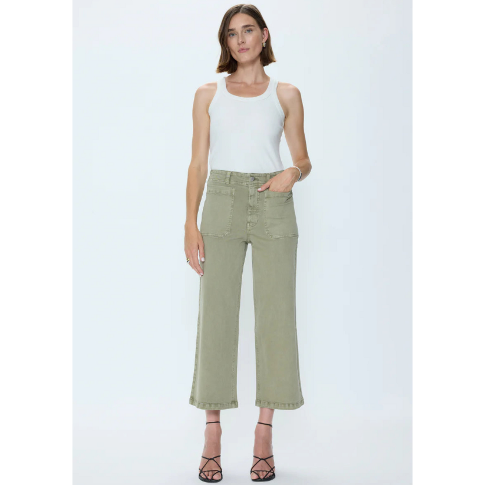 Zooey Patch Pocket Utility Pant