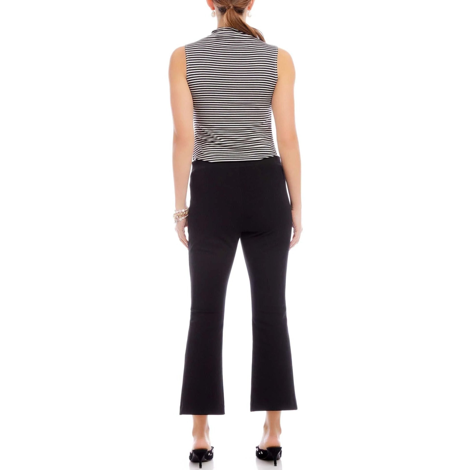 Sigourney Pintuck Pants - Black