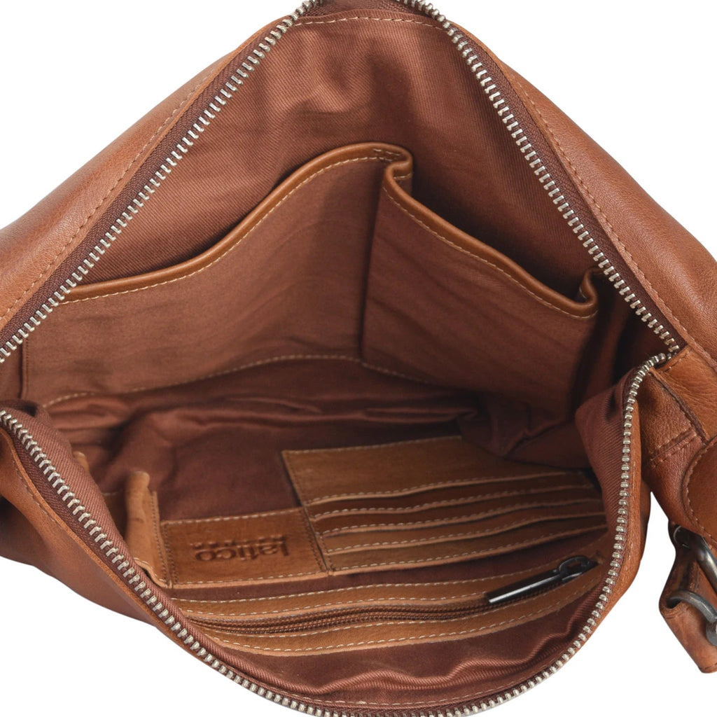 Callie Sling Crossbody Cognac