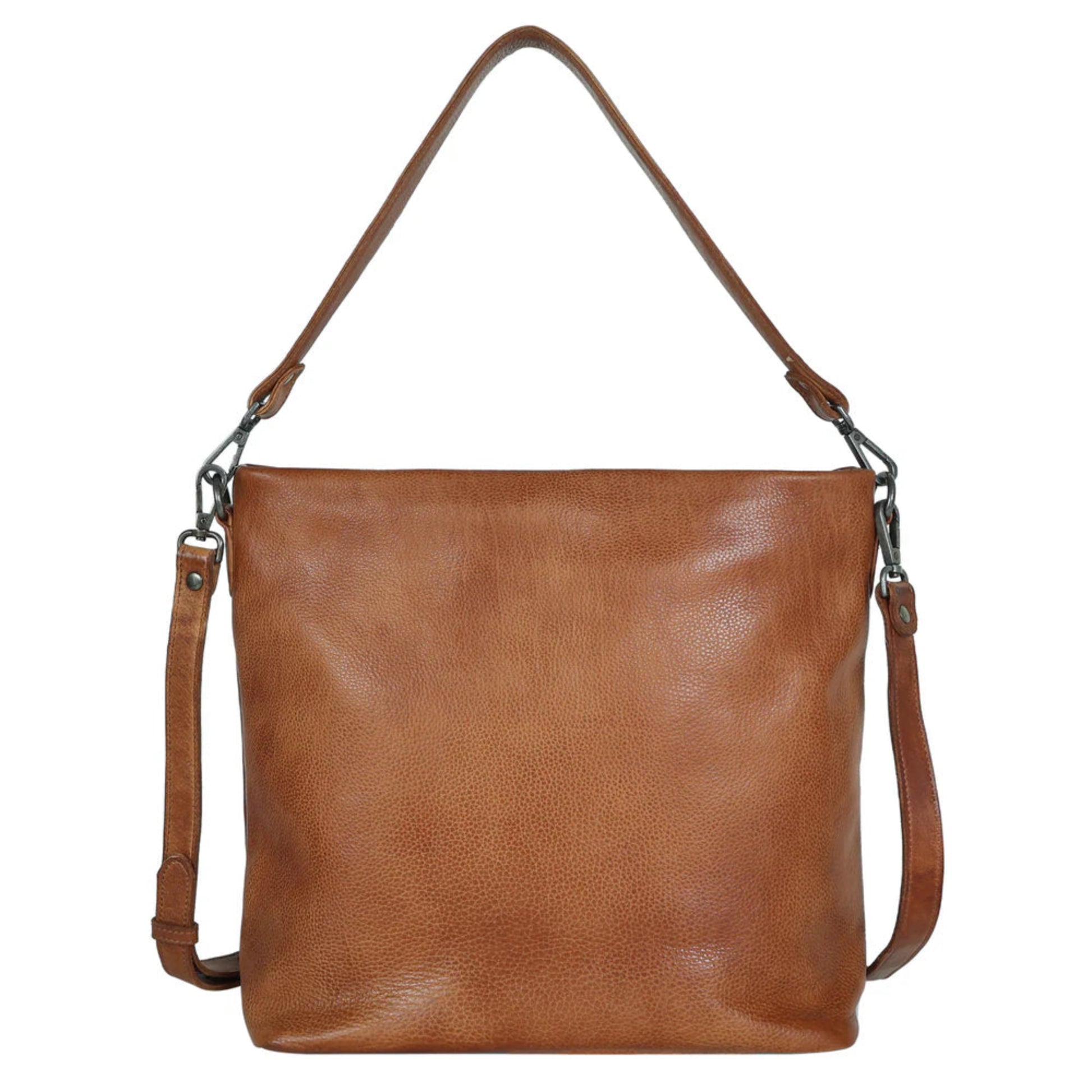 Gretchen Leather Crossbody / Shoulder Bag - Cognac