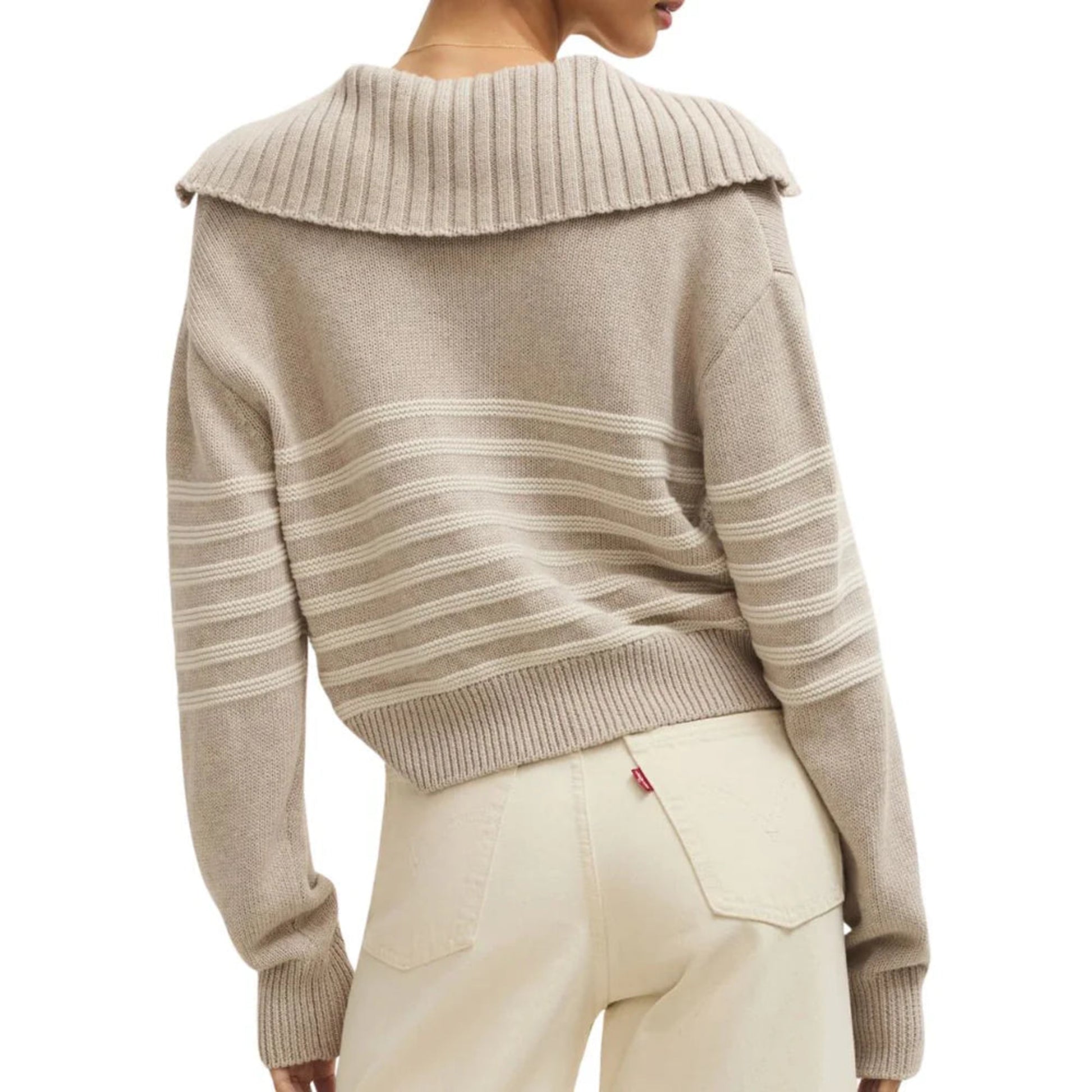 Kovac Sweater Jacket Natural Heather