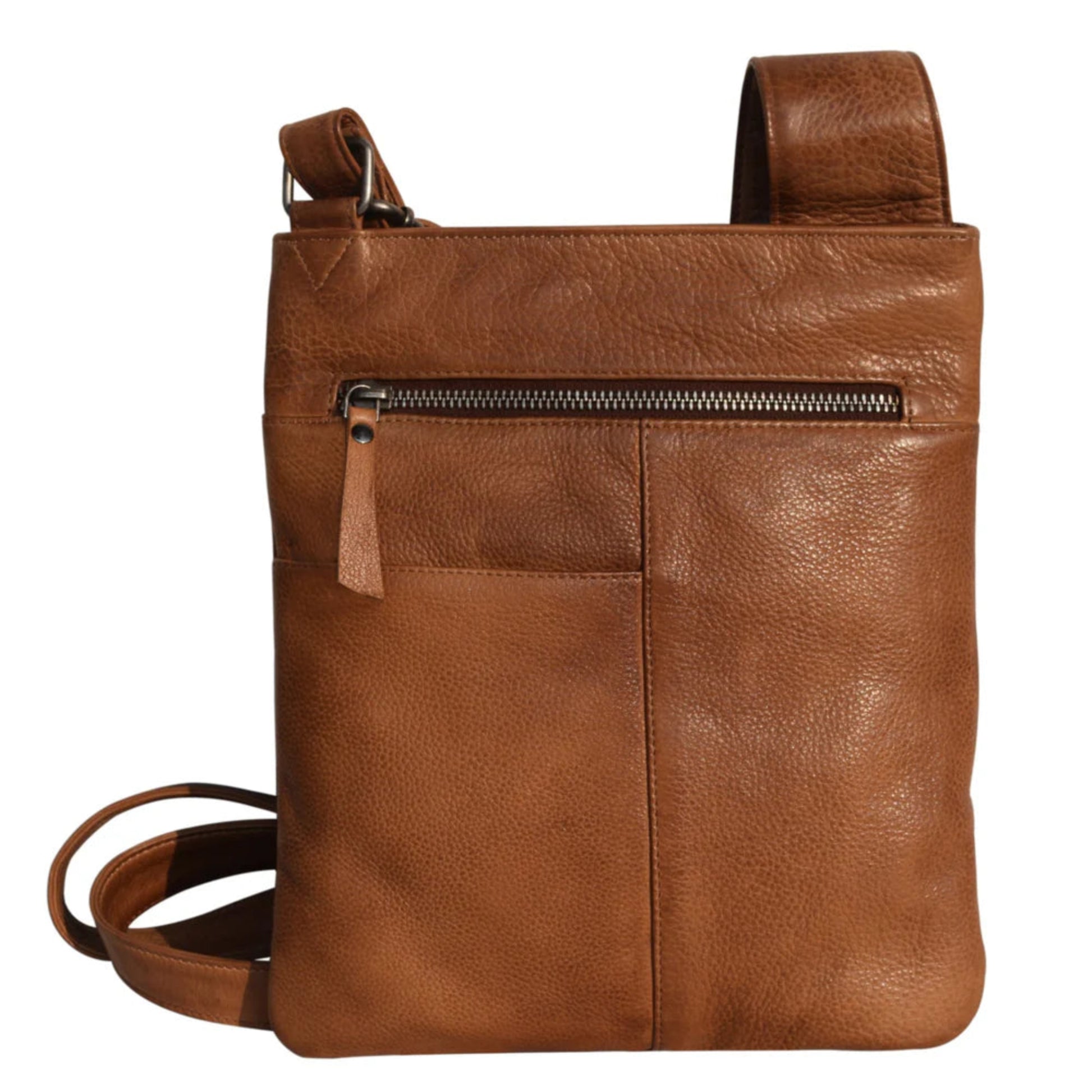 Athena Crossbody - Cognac