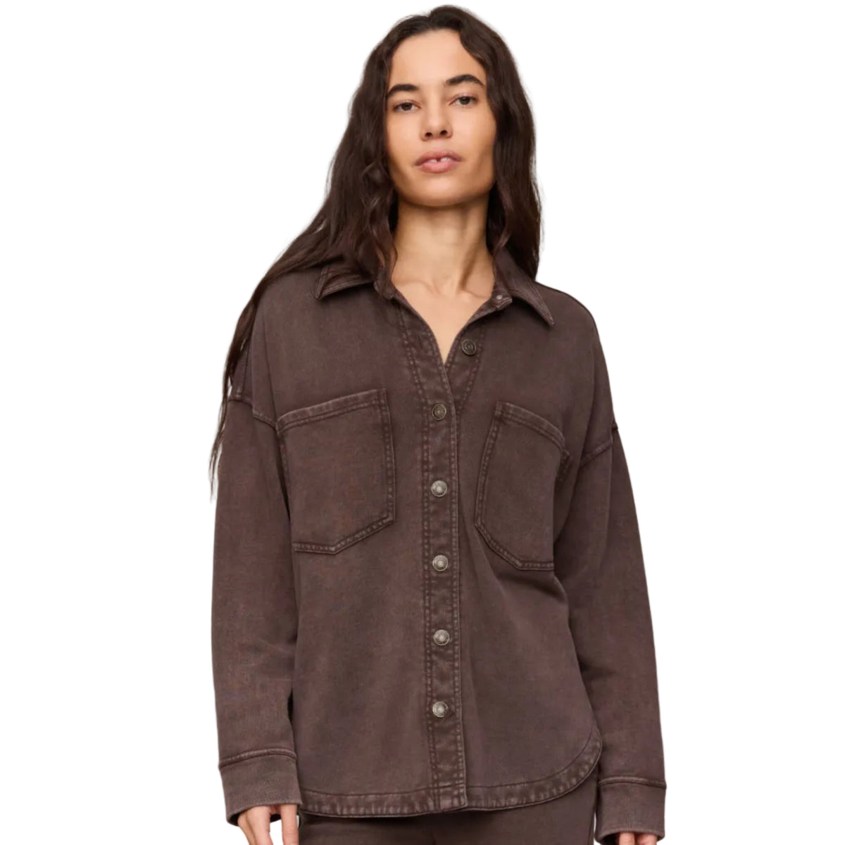 All Day Knit Jacket - Dark Chocolate