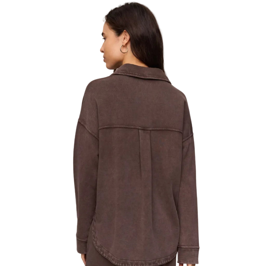 All Day Knit Jacket - Dark Chocolate