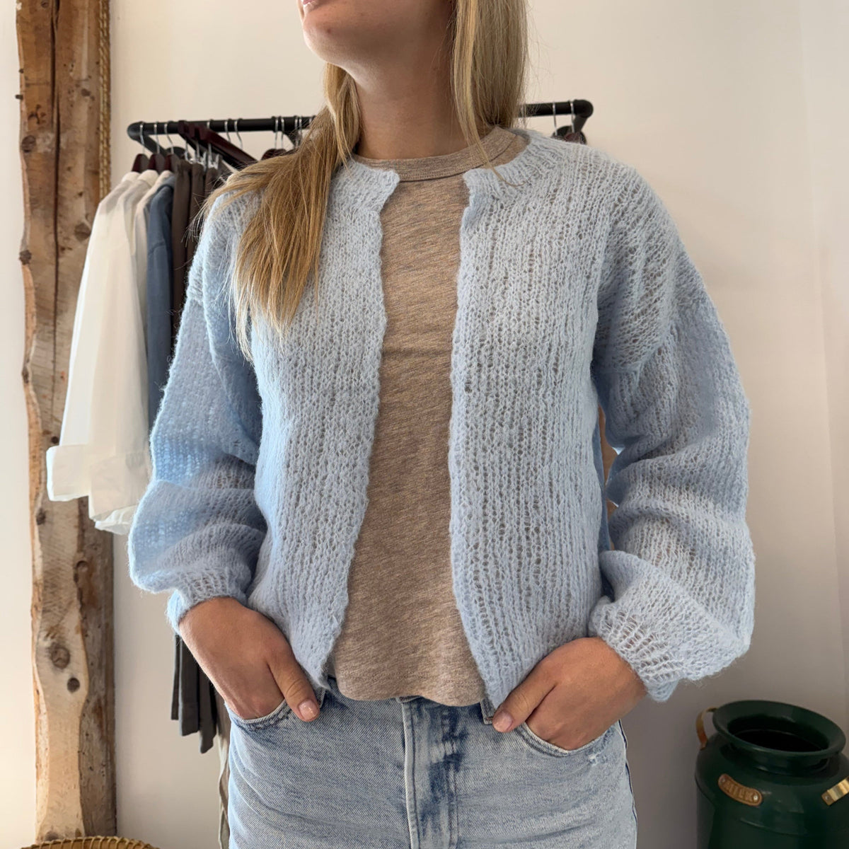 Ilona Cardigan - Icy Blue
