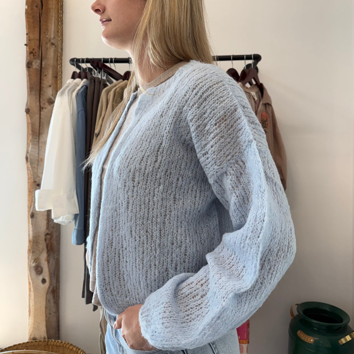 Ilona Cardigan - Icy Blue
