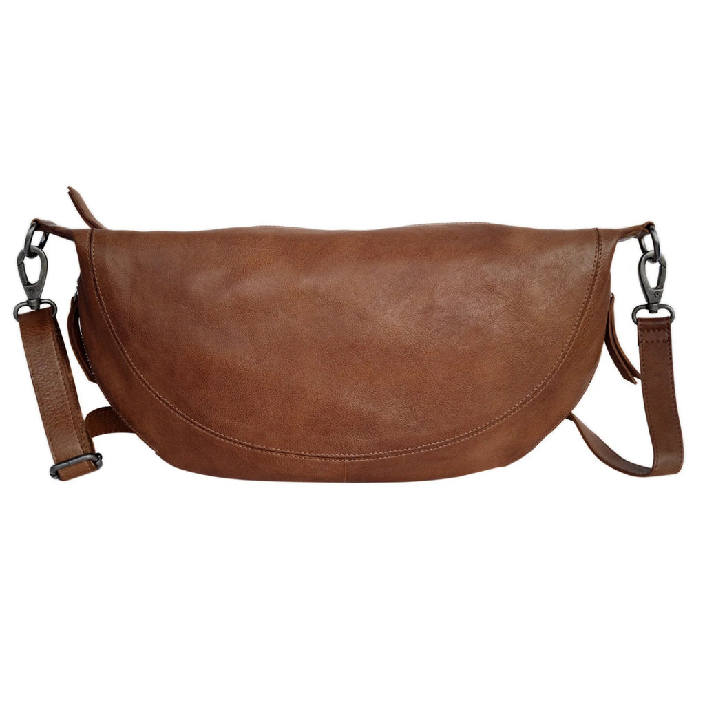 Callie Sling Crossbody Cognac