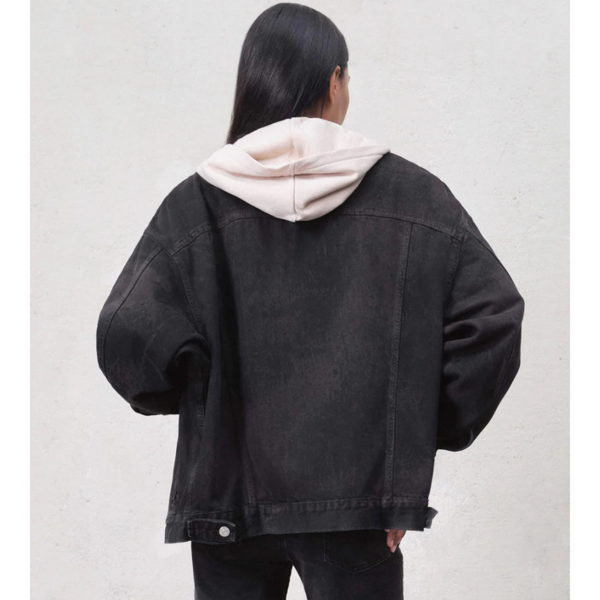 Cameron Trucker Jacket - Carbon Black