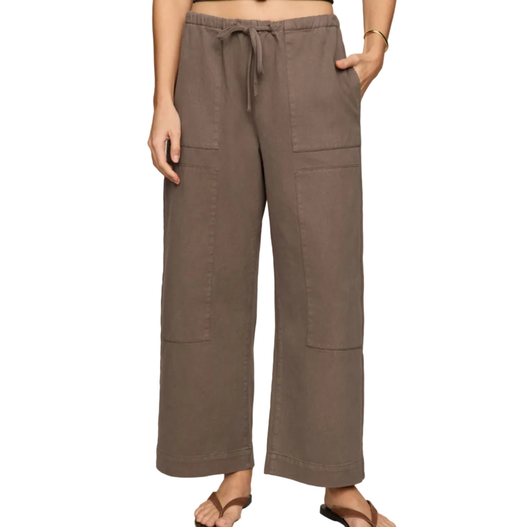 Kit Twill Carpenter Pant - Pebble Coast