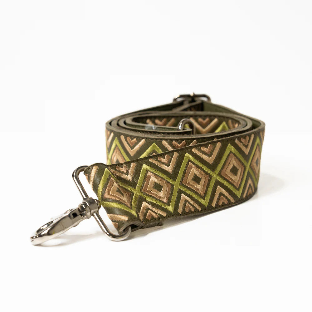 Limelight Woven Shoulder Strap - Moss
