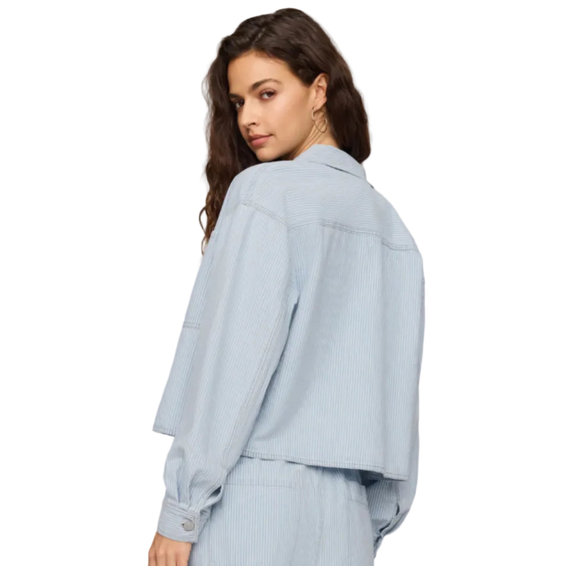 Erin Railroad Jacket - Seaboard Stripe