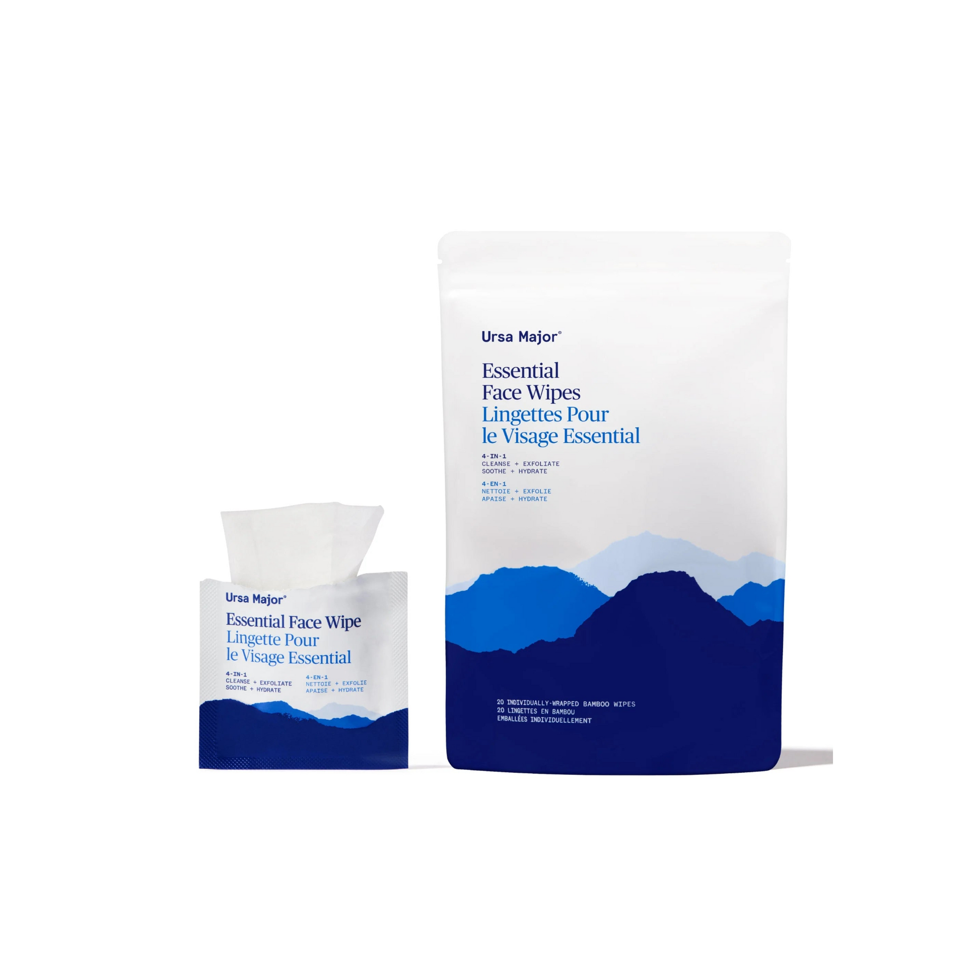 Essential Face Wipes 20 ct