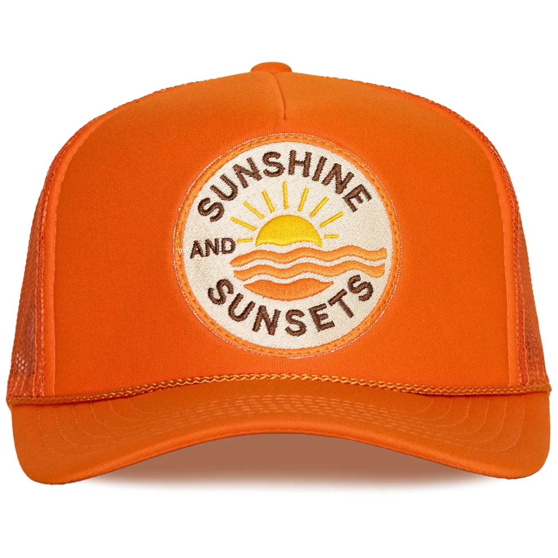 Sunshine and Sunsets Trucker Hat - Orange