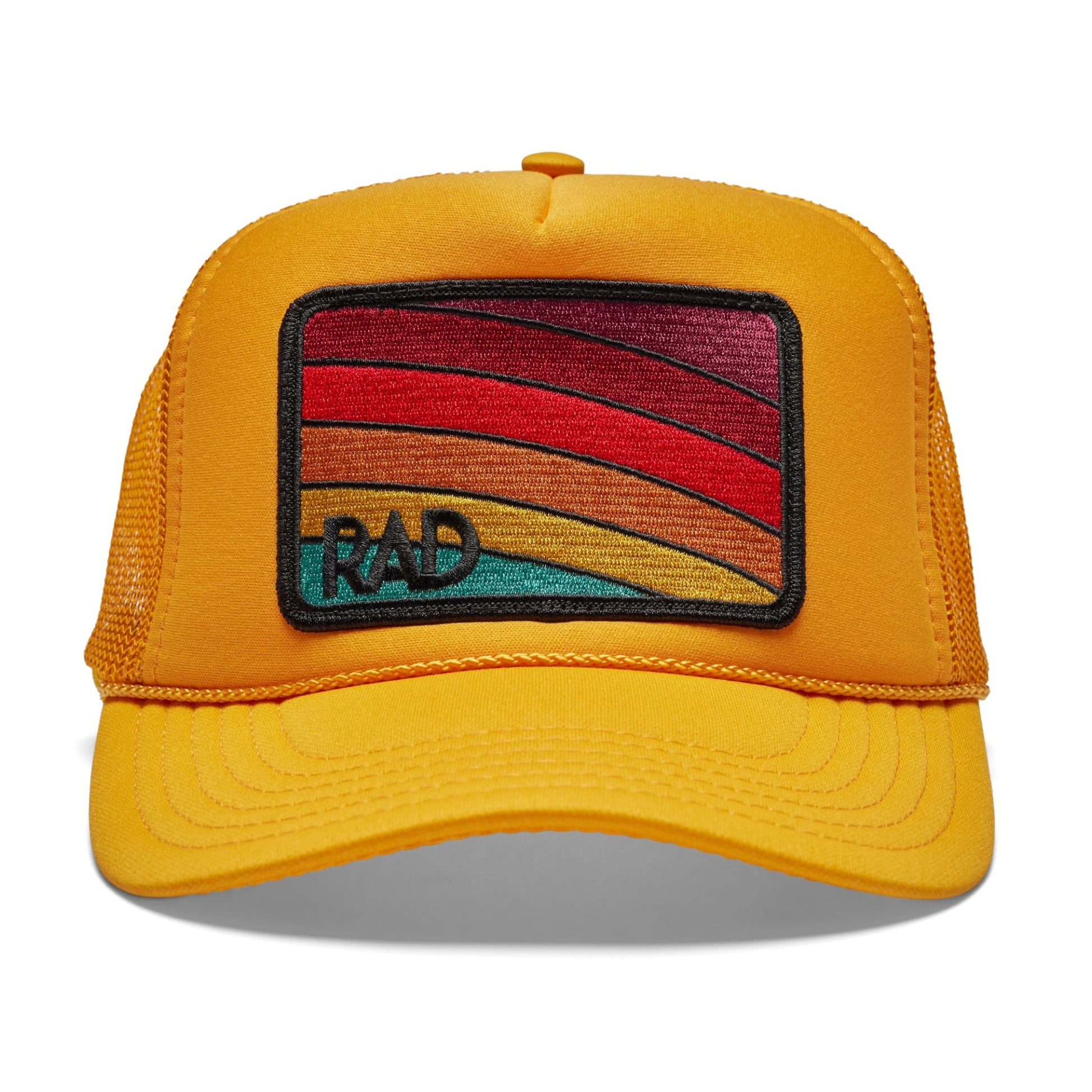 Rad Trucker Hat - Gold