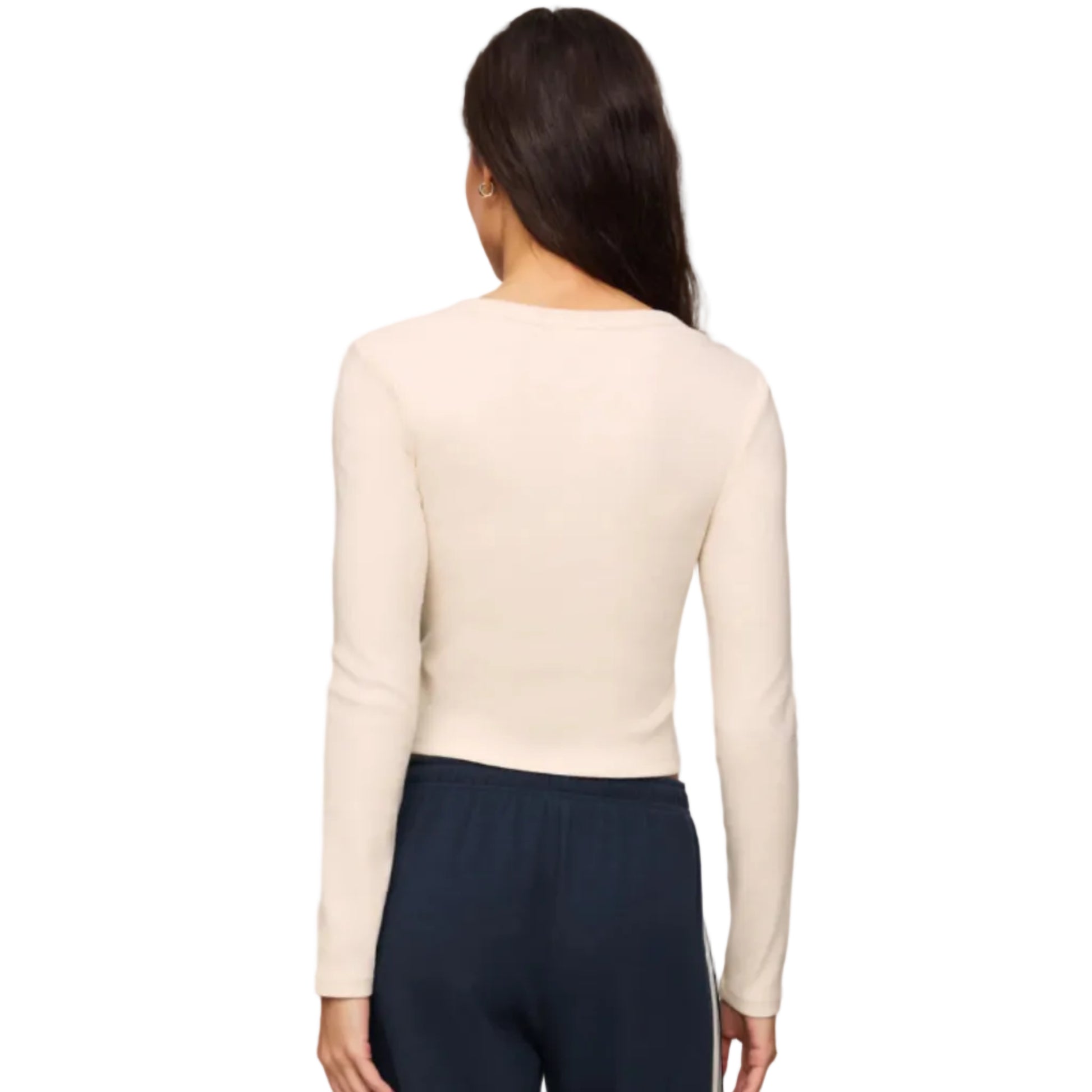 All In Henley Top - Sandstone