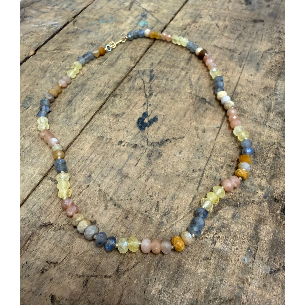 Olivia Graded Necklace - Citrine