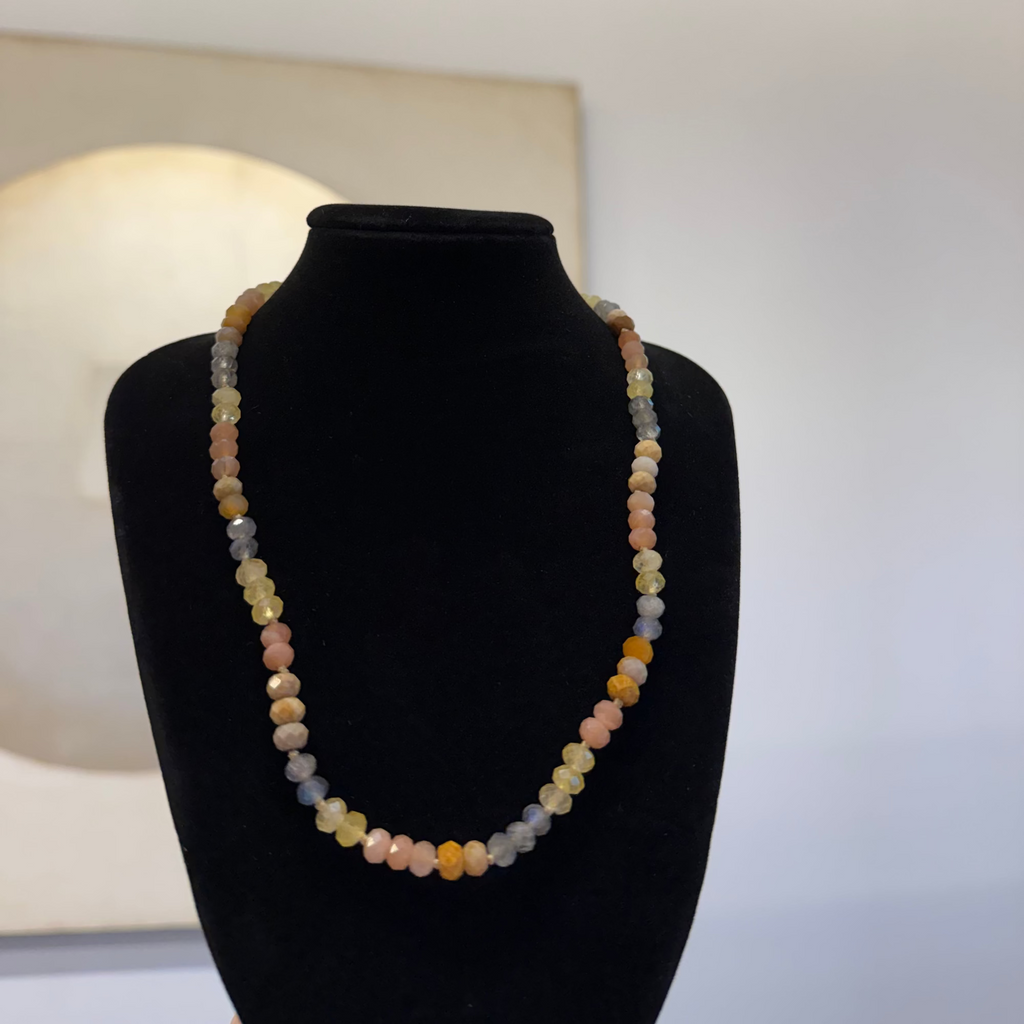 Olivia Graded Necklace - Citrine