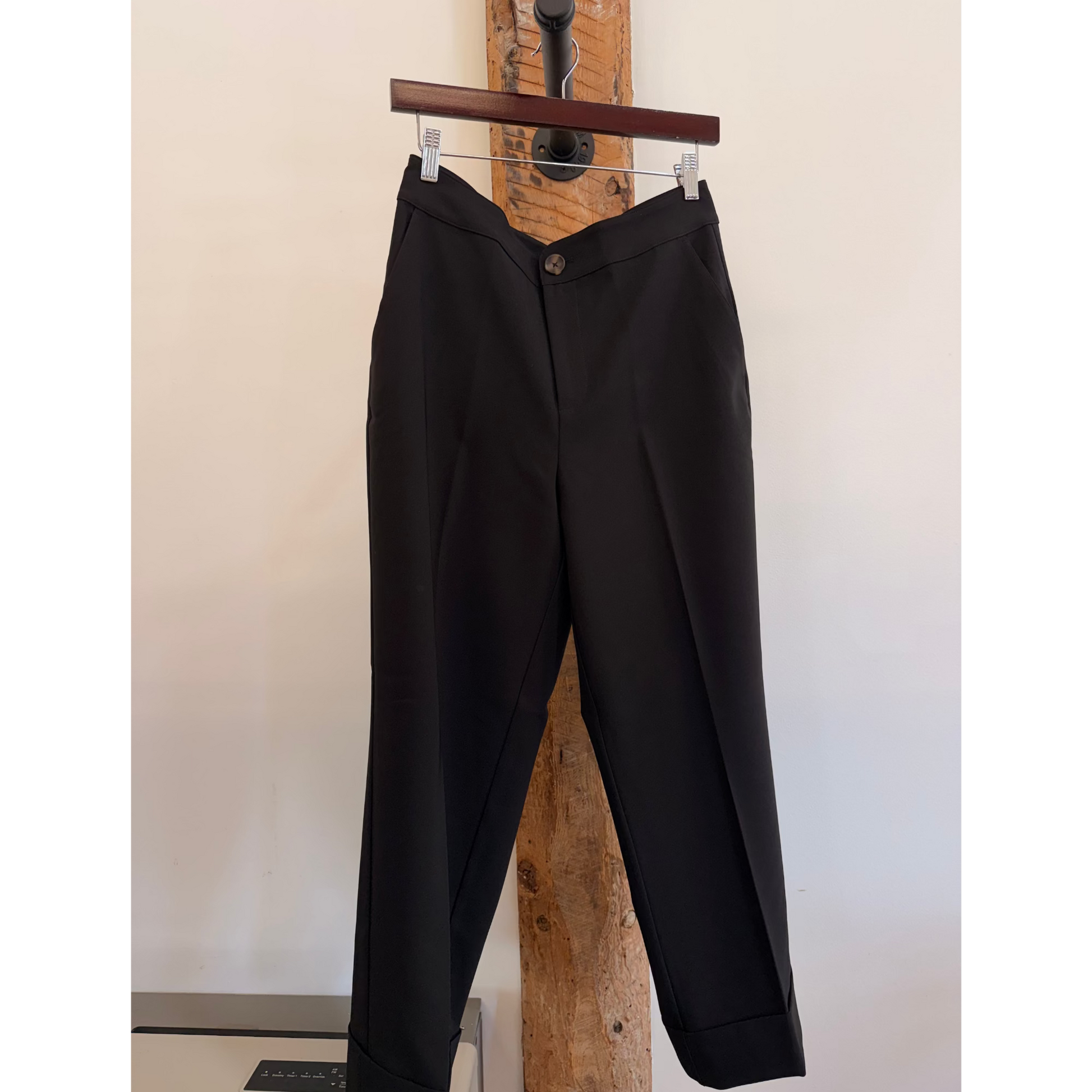 Clarendon Sleek Pants - Black Onyx