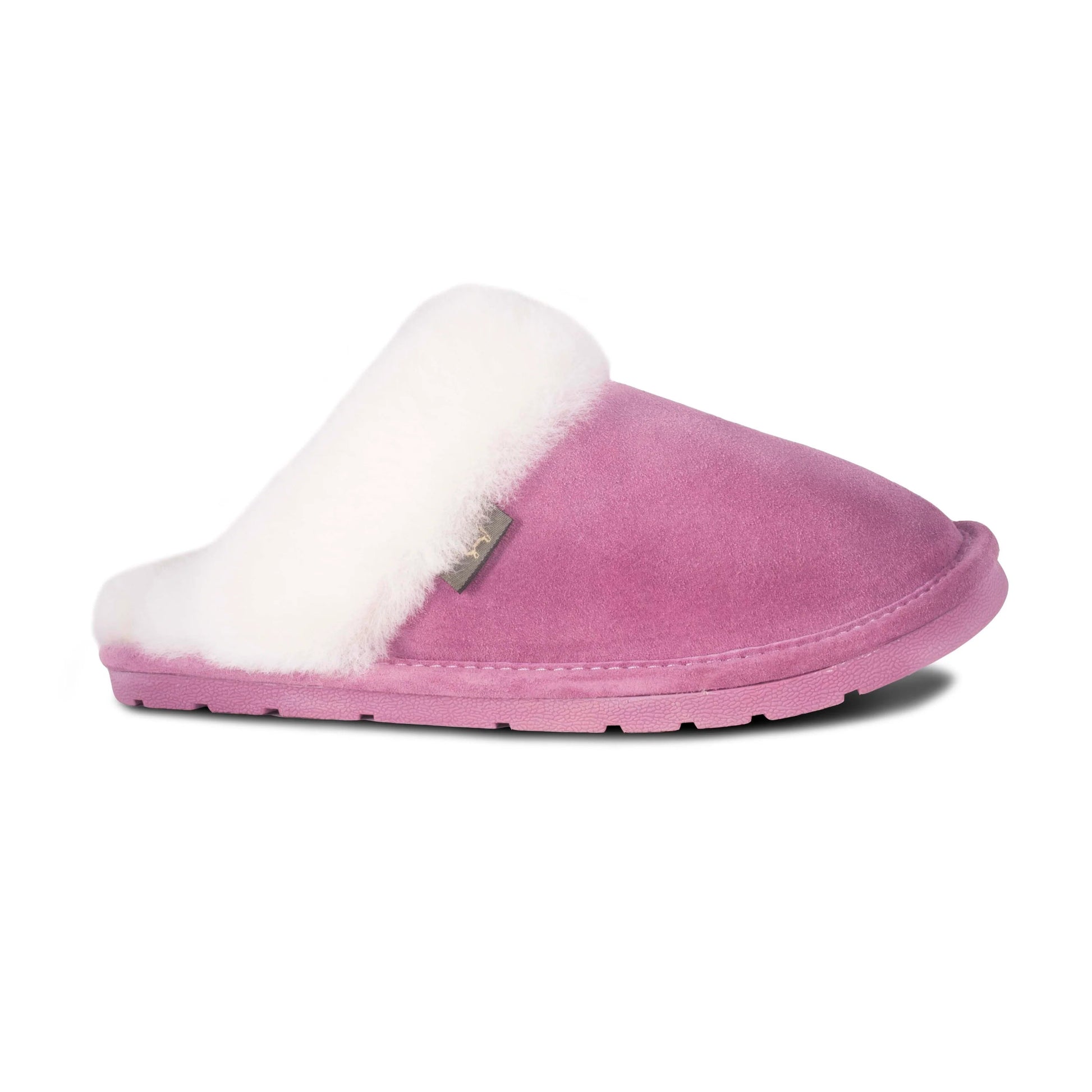 Sheepskin Scuff Slipper - Pink