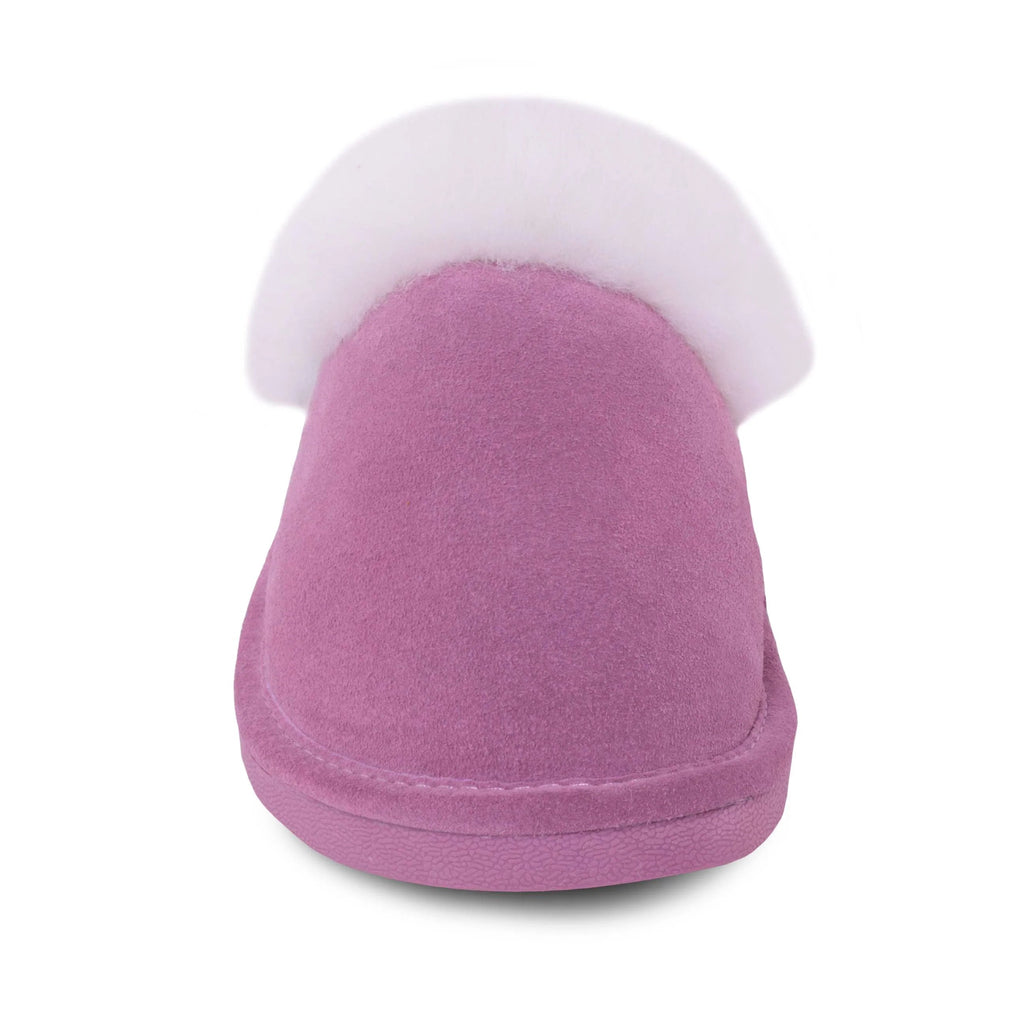 Sheepskin Scuff Slipper - Pink