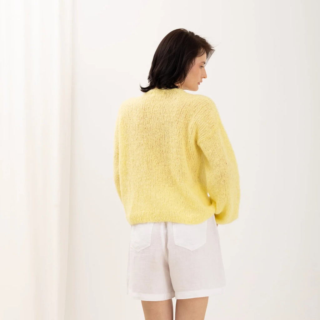 Ilona Cardigan - Lemon Mist