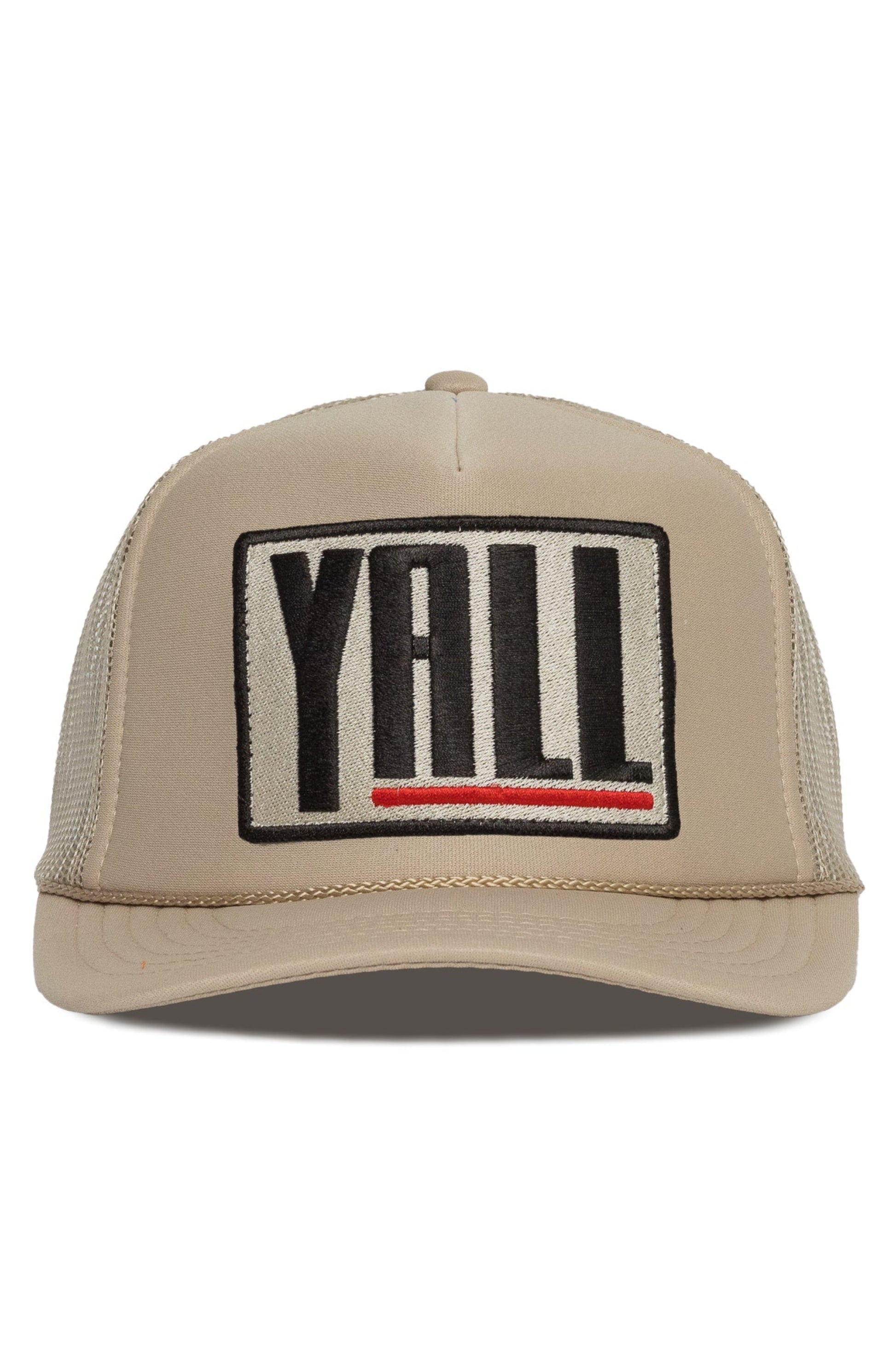Yall Trucker Hat - Tan
