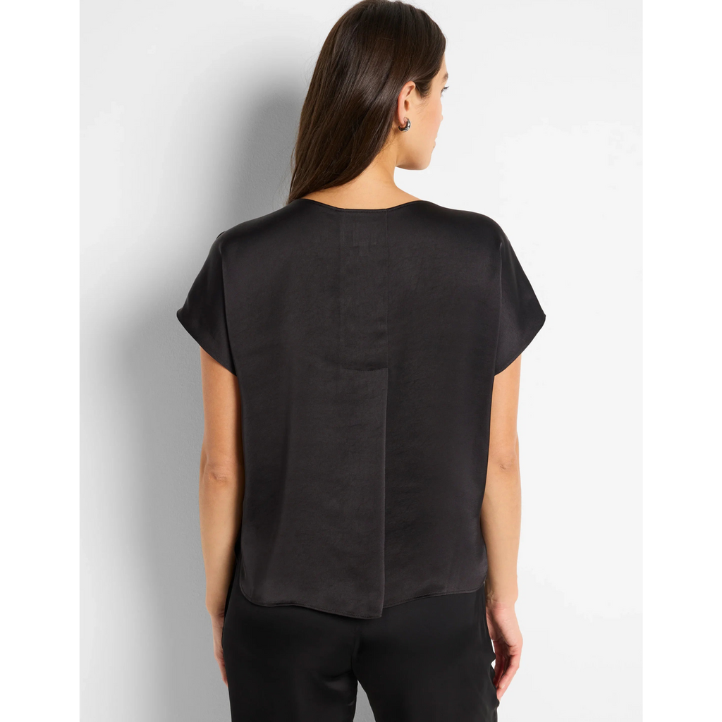 Day Gloss Woven Tee Onyx