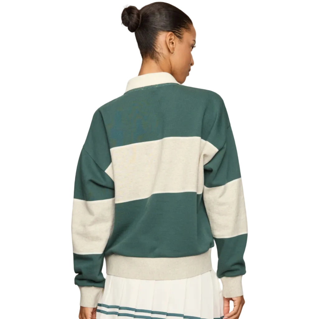 Study Break Polo Sweatshirt - Feather Grey