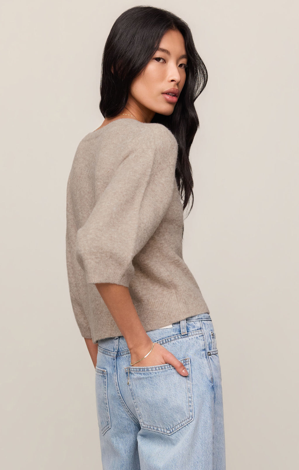 Valor Cardigan - Natural Heather