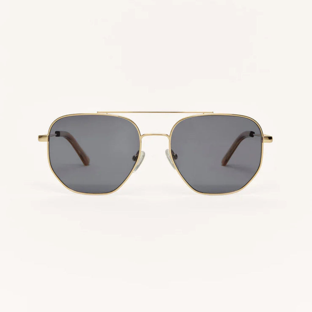 Highway Sunglasses - Gold Grey