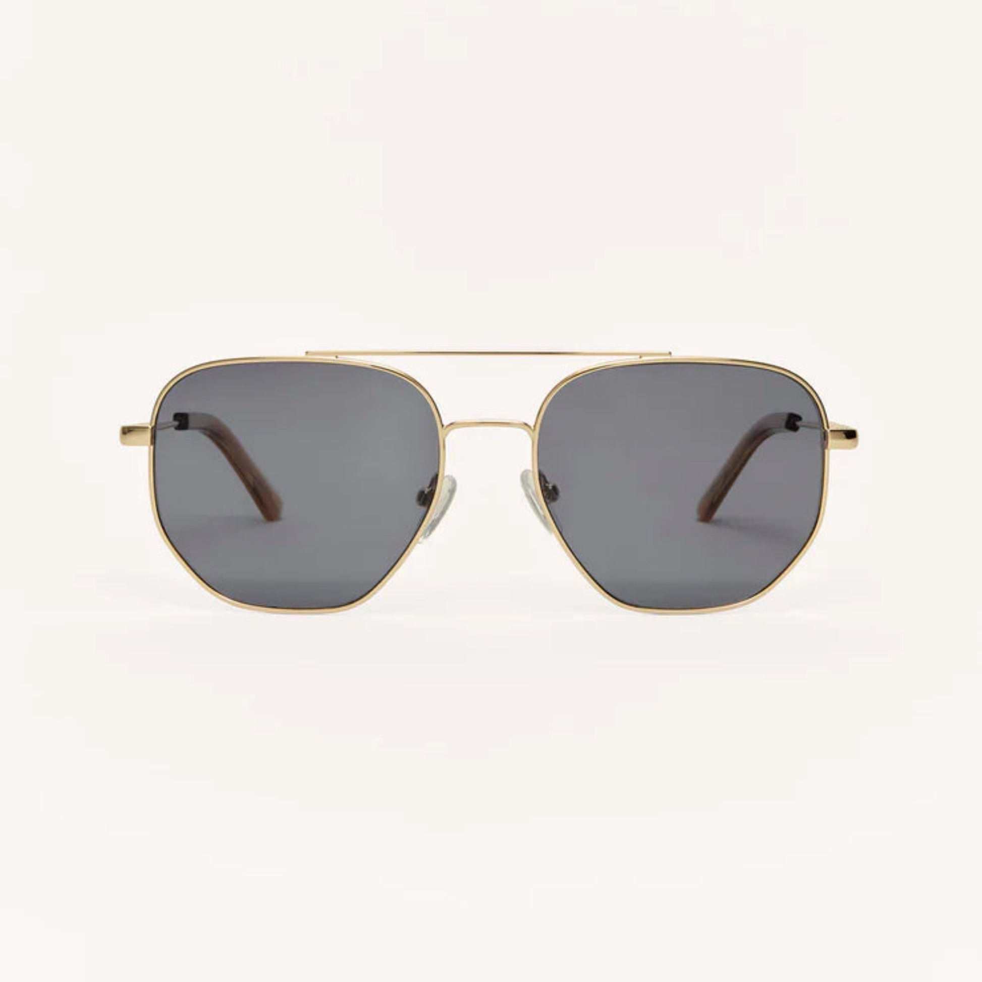 Highway Sunglasses - Gold Grey