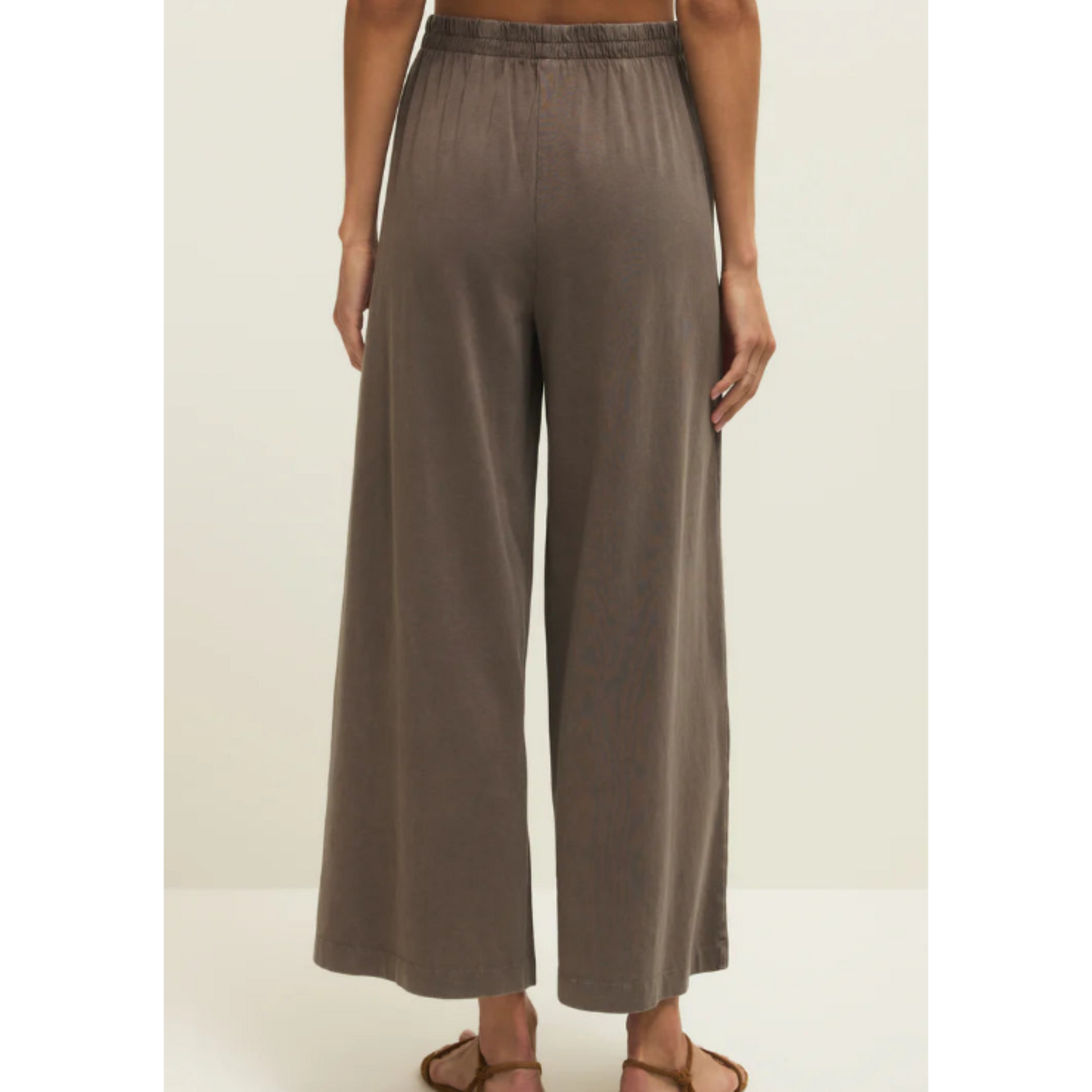 Scout Crop Flare Pant Perf Taupe