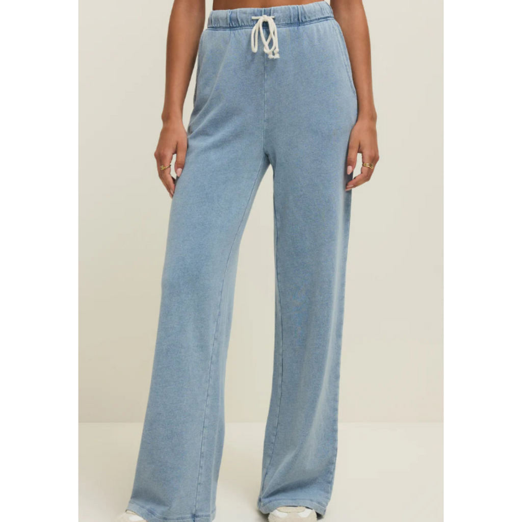 Hunter Knit Pant Ocean Air Indigo