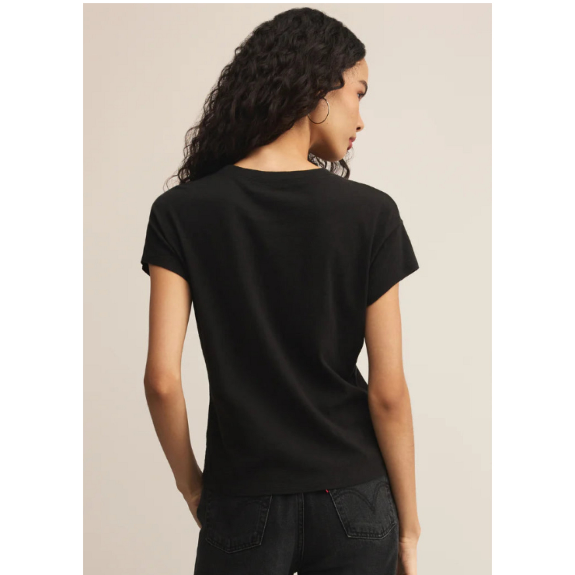 Modern Slub Tee - Black