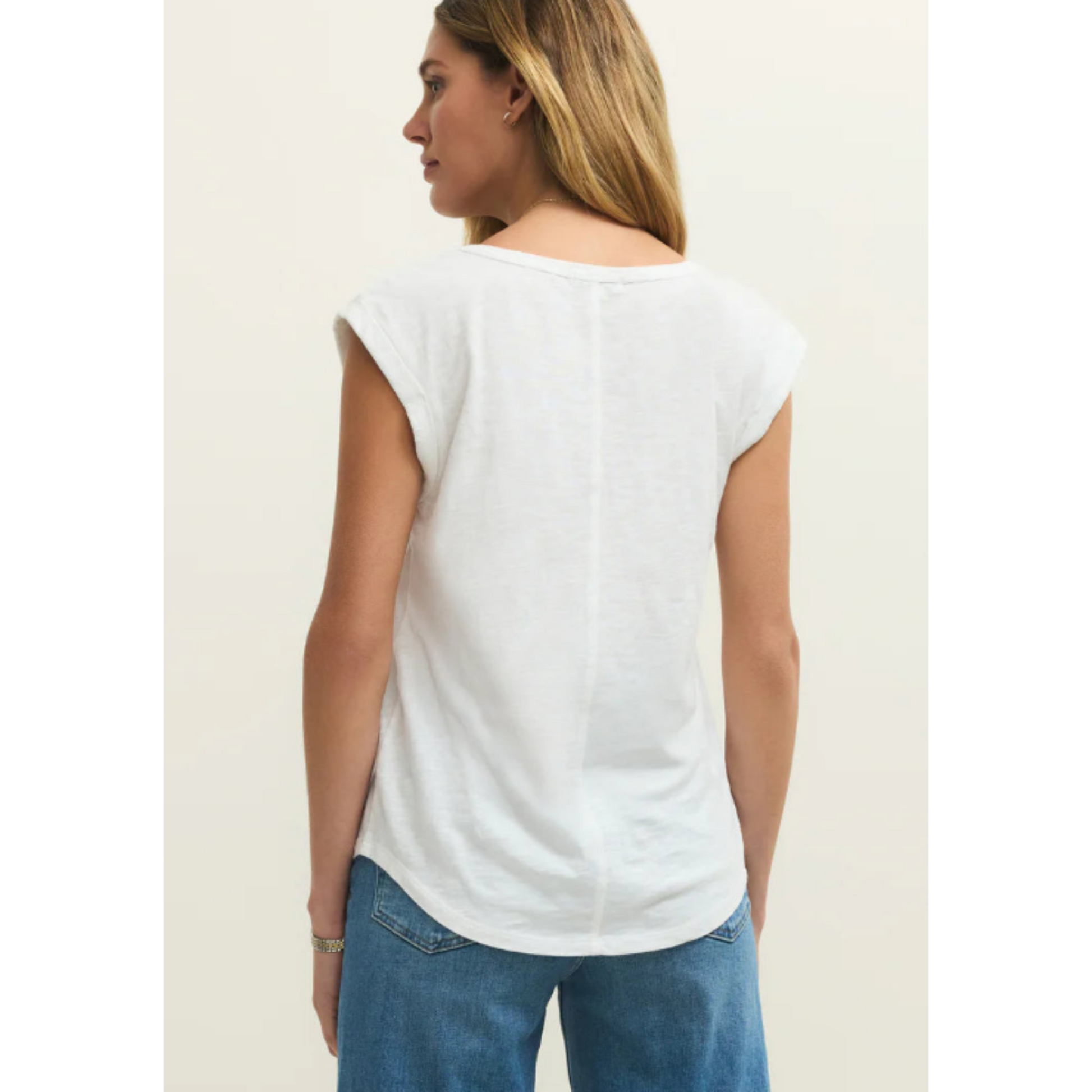 Per Diem Tee - White