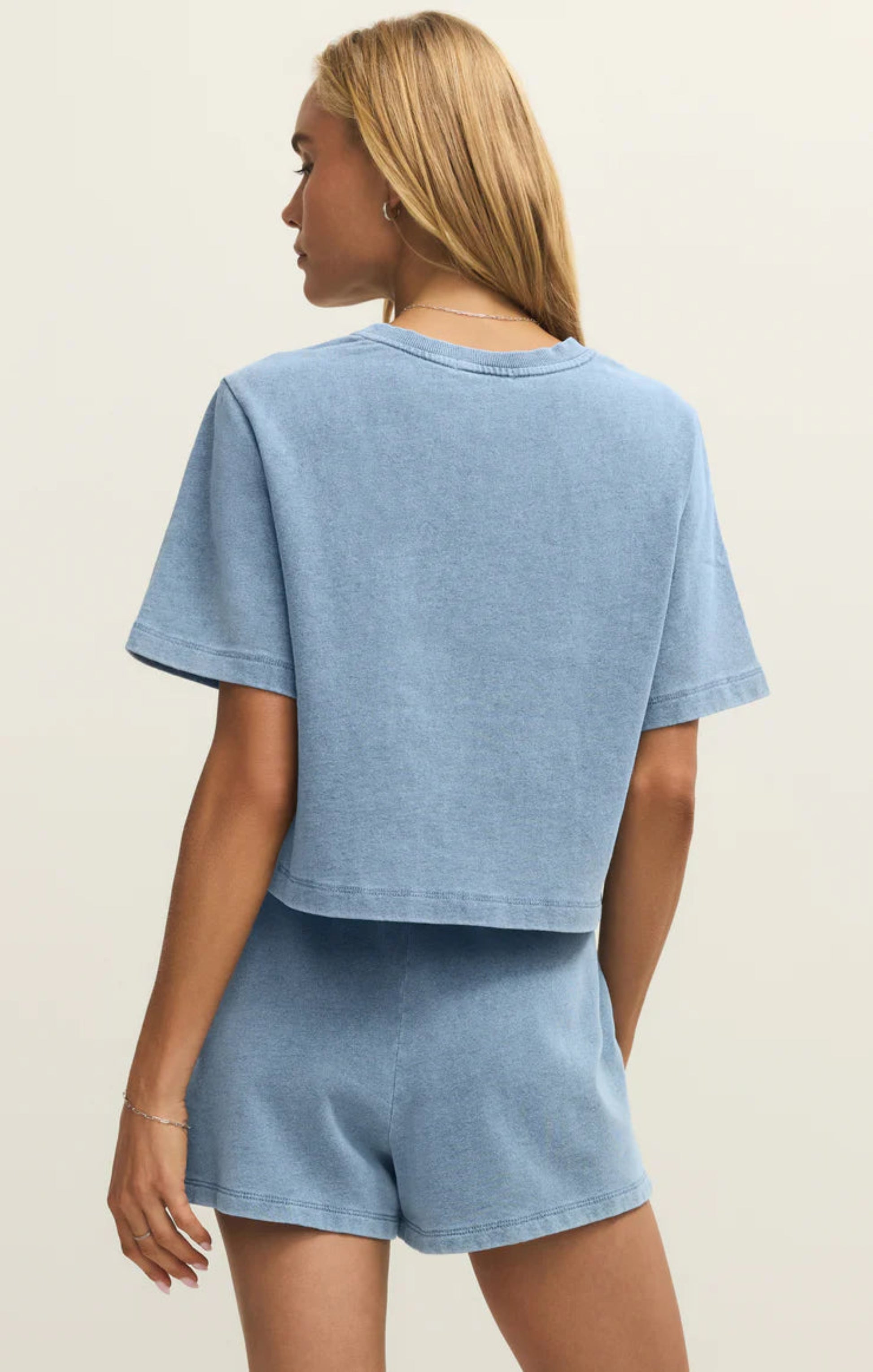 Curran Sweatshirt Ocean Air Indigo