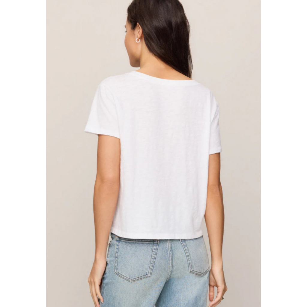 Nomad V-Neck Tee - White