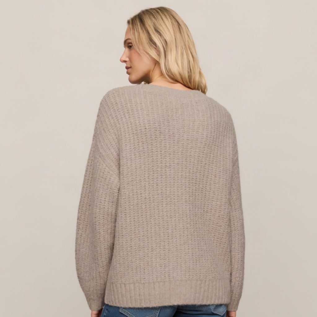 Whitmore Cardigan - Light Khaki