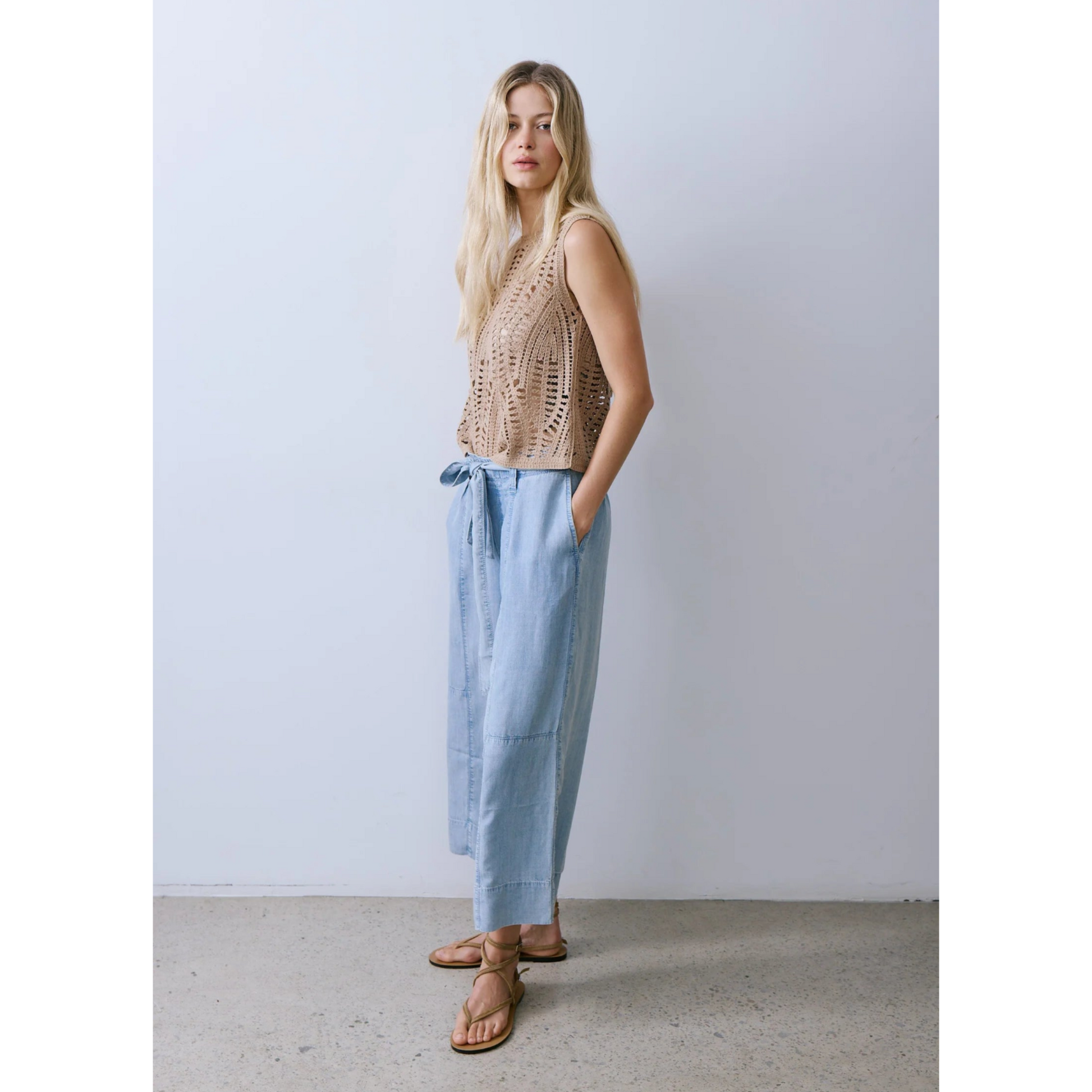 Braque Pant - Light Blue Wash