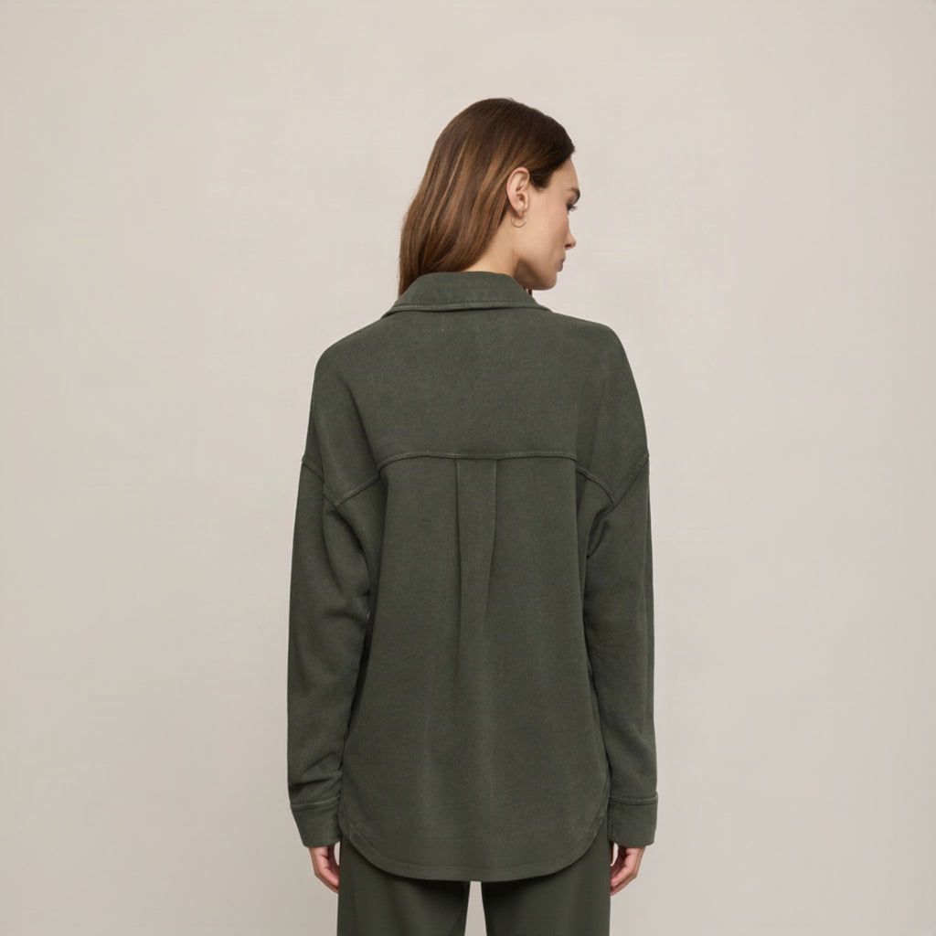 All Day Knit Jacket - Classic Olive