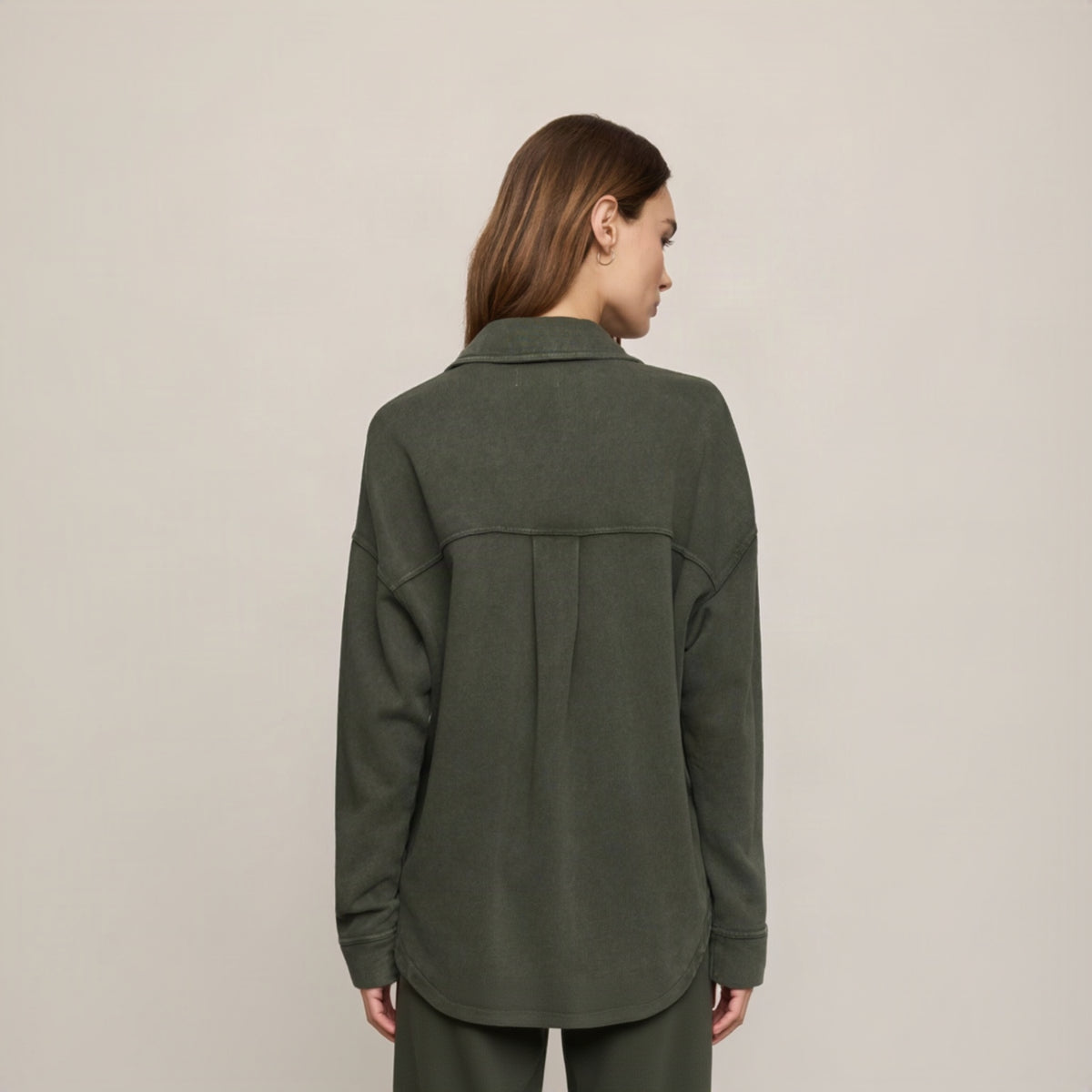 All Day Knit Jacket - Classic Olive