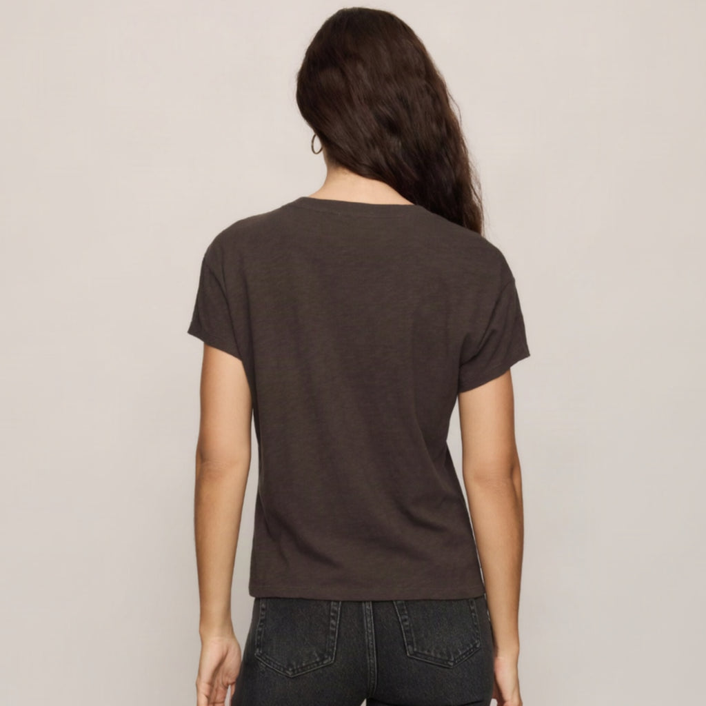 Modern Slub Tee Cocoa Bean
