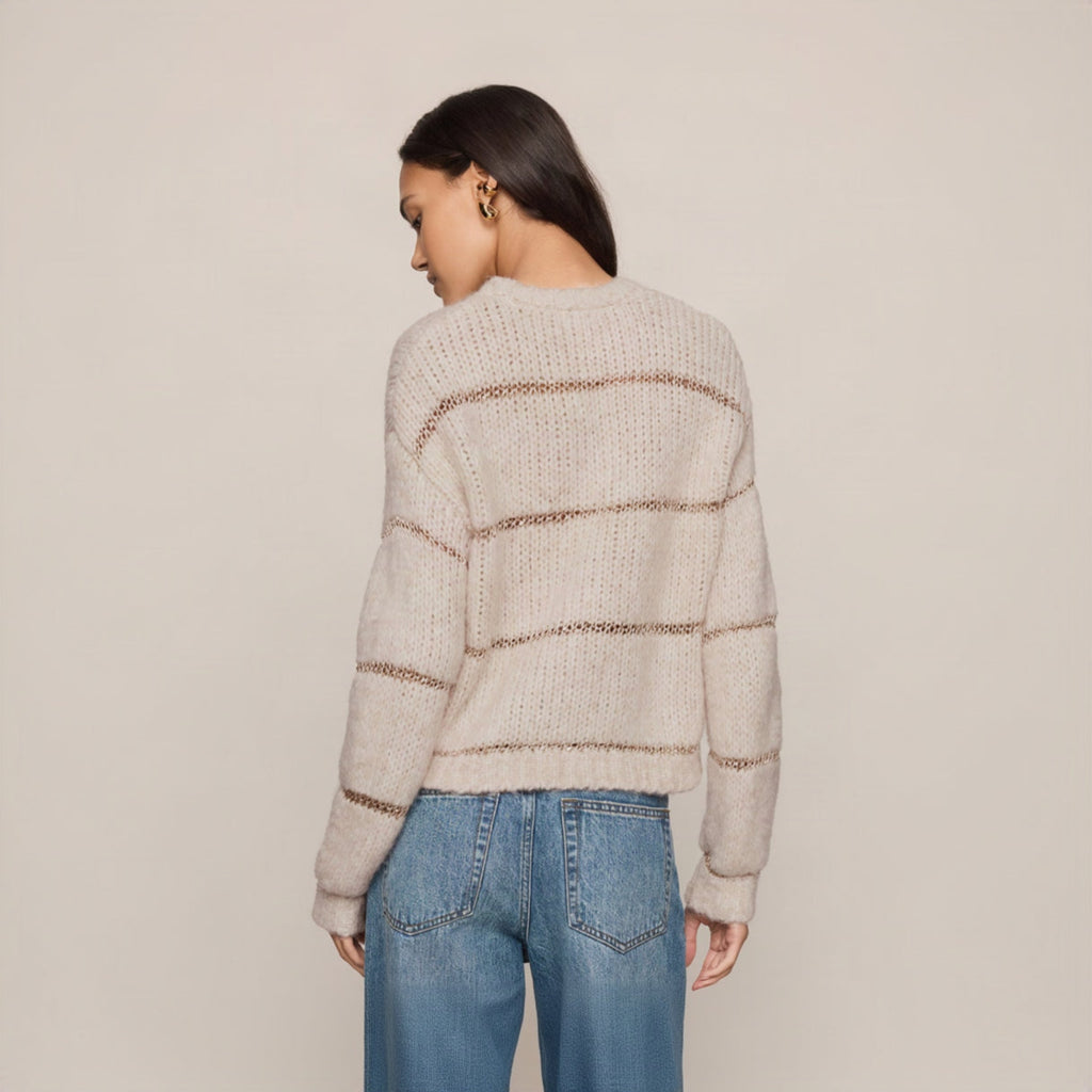 Shine Bright Sweater - Frosted Pearl