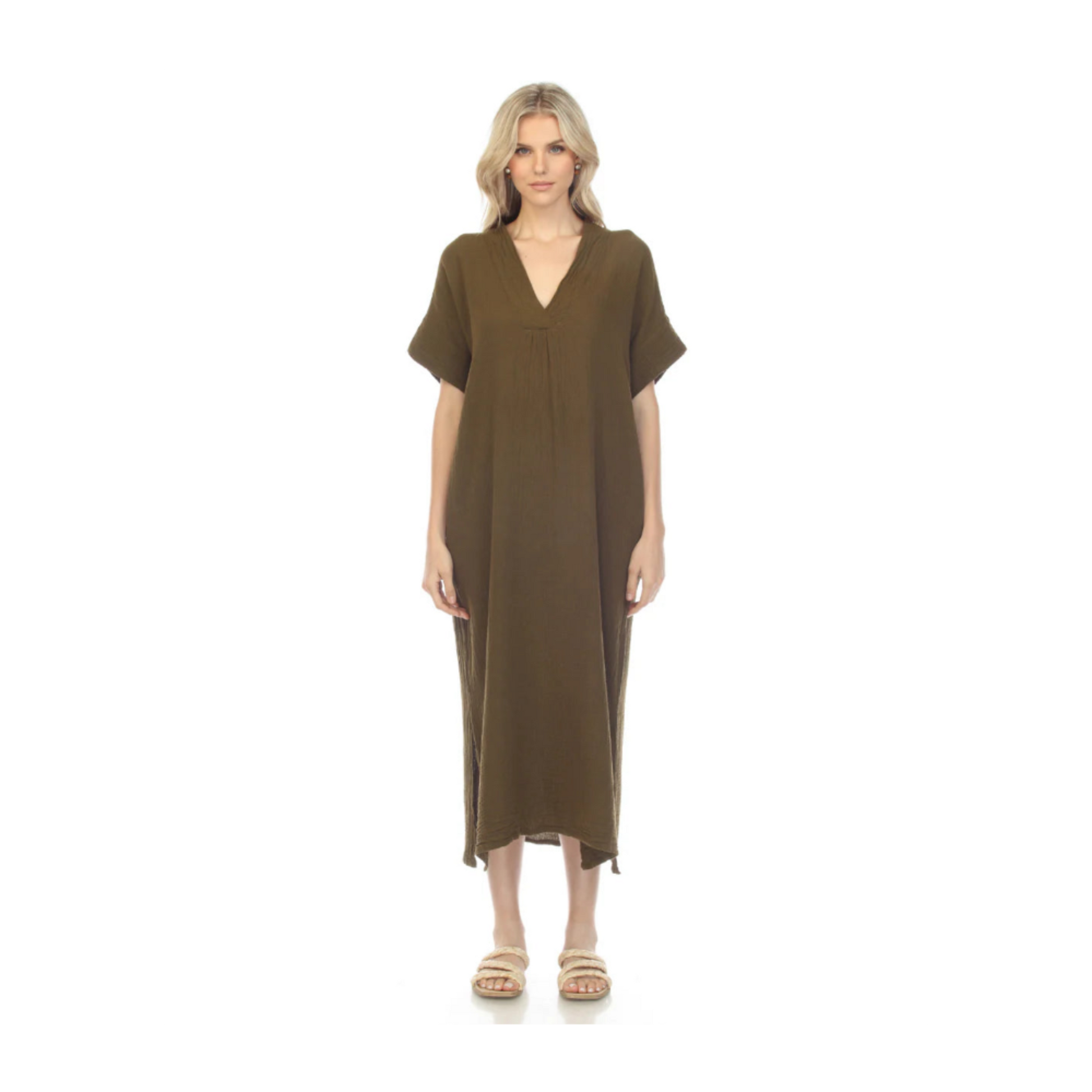 Tulum Dress - Olive